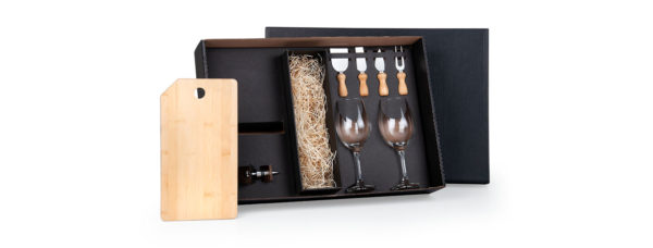 Kit Para Queijo E Vinho